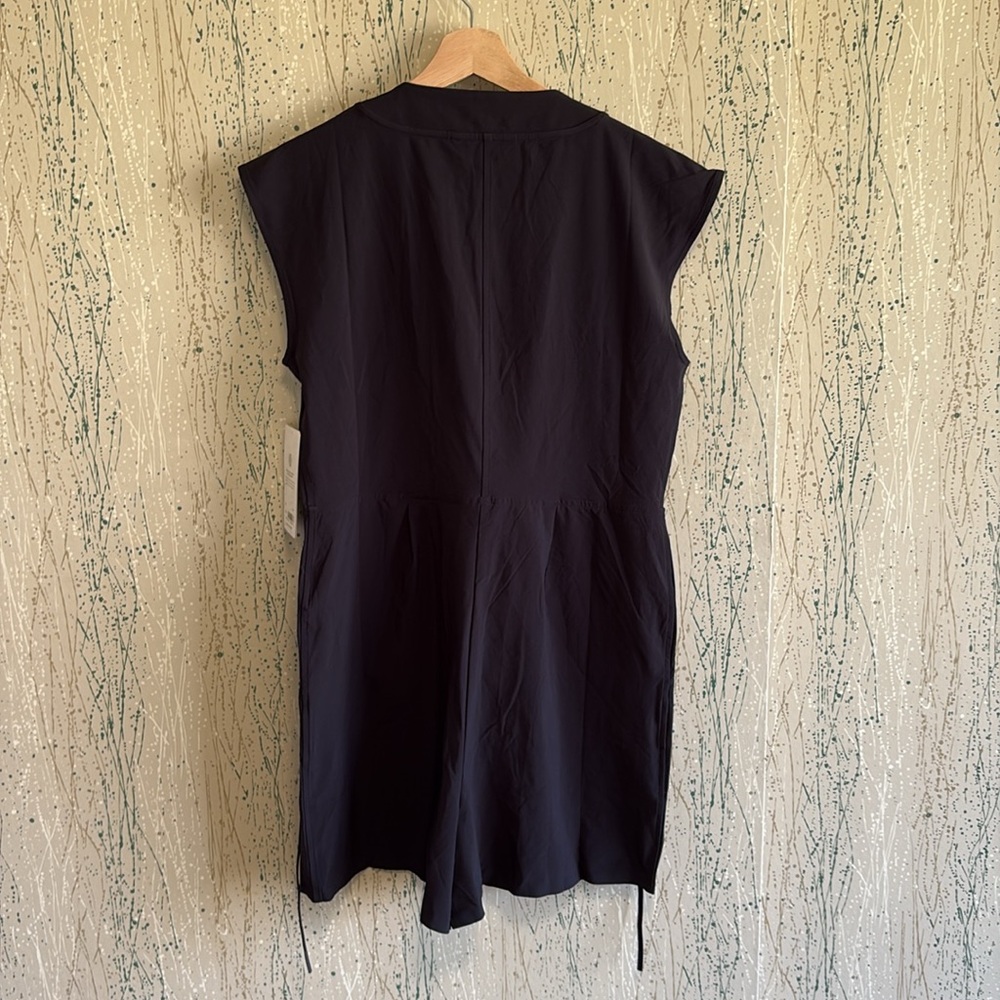 NWT Athleta Marlow Sleeveless Romper Black size S - Picture 6 of 7